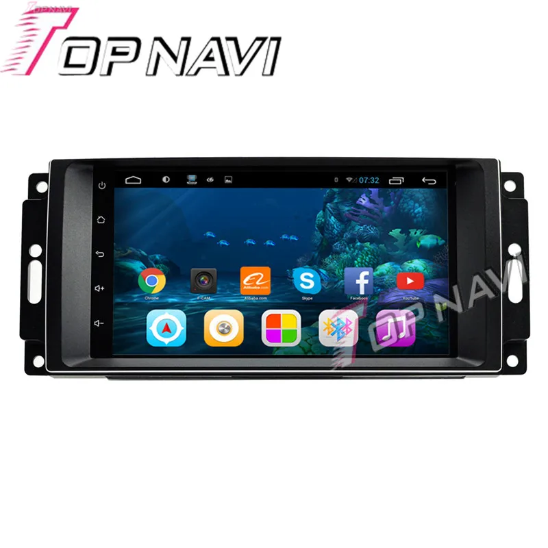 

Topnavi 1024*600 четырехъядерный 7 "Android 6,0 Автомобильный GPS-навигатор для Jeep Compass старое Авторадио мультимедийное аудио стерео, без DVD