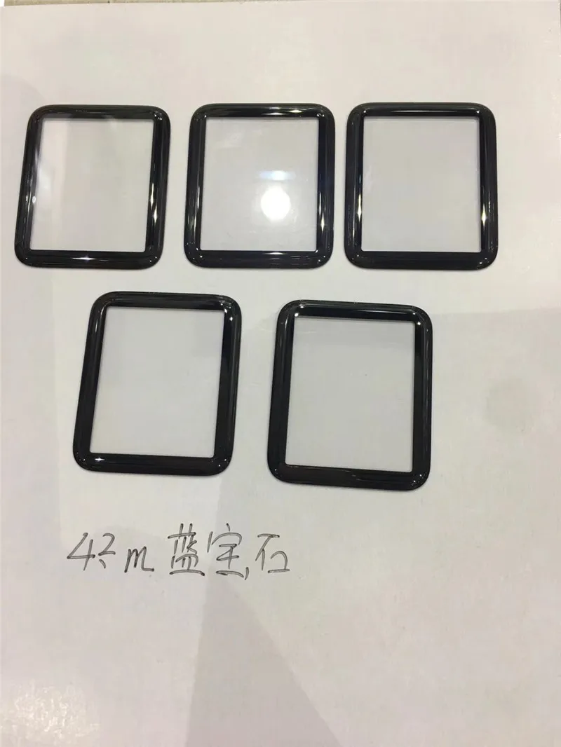 Сапфир передний экран внешняя стеклянная линза Замена Патры для Apple Watch серии 1 38