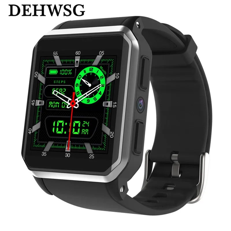 2018 Новый smart watch KW06 IP68 1 54 ''TFT экран WI FI gps 512 + 8 ГБ монитор сердечного ритма часы
