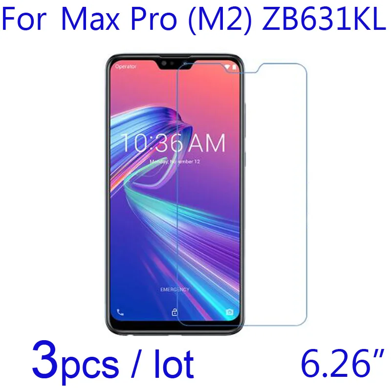 

3pcs/lot Soft Clear/Matte/Nano Anti-Explosion Protective Films For Asus Zenfone Max Pro M2 ZB631KL/633KL Phone Screen Protectors