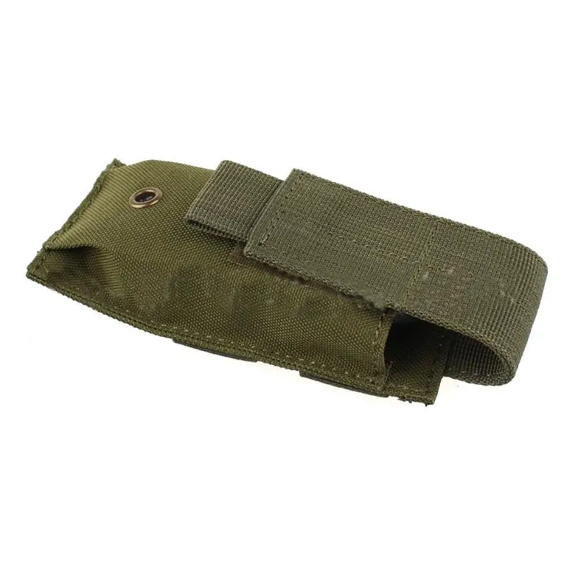 Военный Molle Чехол тактический один Пистолет подсумок ножевой фонарик оболочка