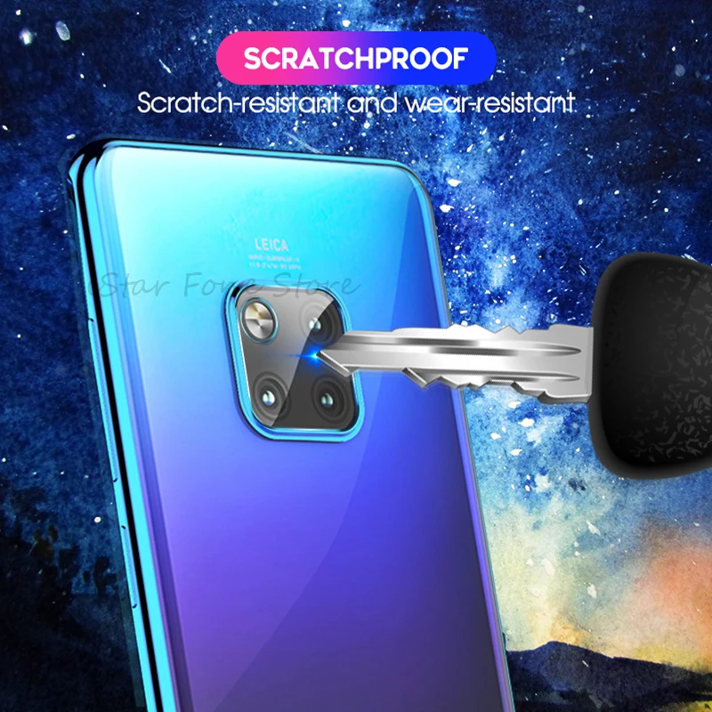 Ультратонкая прозрачная задняя защитная пленка для объектива камеры Huawei Y6 Pro Y9 Y7