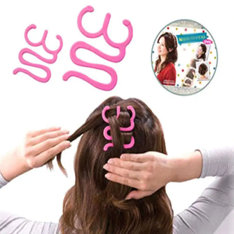 Волшебный розовый зажим для волос заколка девушек волос|pink hair ties|hair tieshair ties girls |