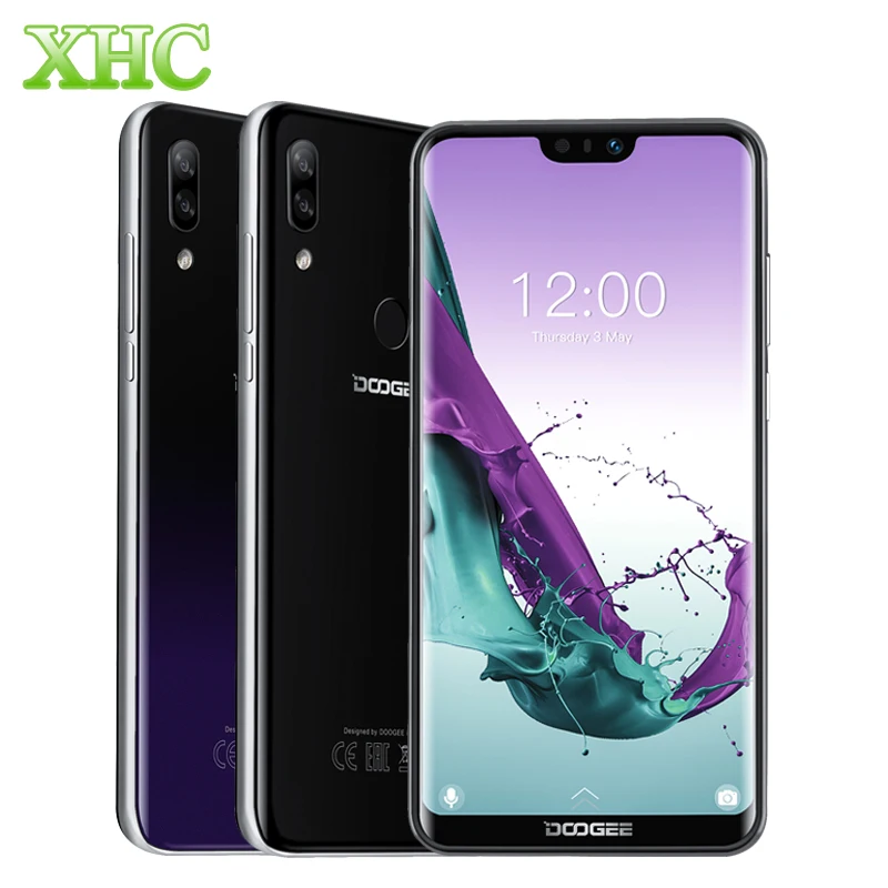 DOOGEE N10 Android 8 1 мобильный телефон 3 ГБ ОЗУ 32 Гб ПЗУ 5 84 дюймов FHD + 19:9 дисплей 16 МП