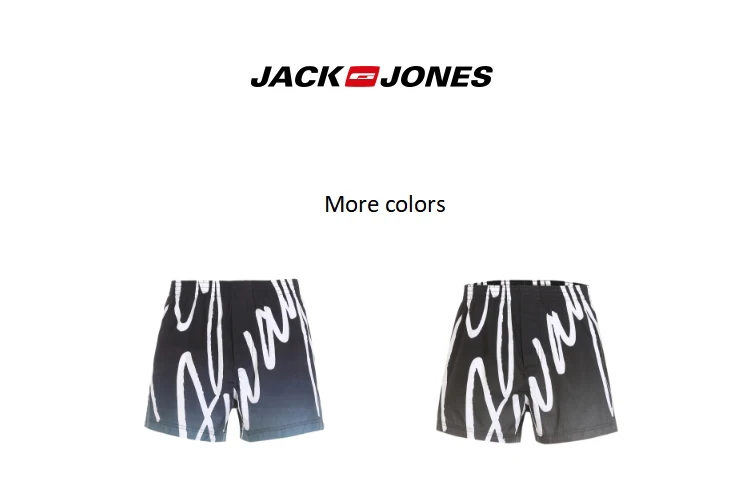 JackJones Men's Cotton Printed Boxer Shorts Homewear Underpants Menswear 218392555