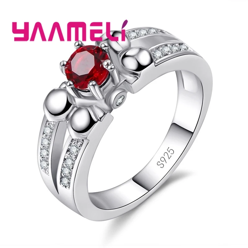Factory Price Wholesale Women Fashion Wedding Rings 925 Sterling Silver Luxury Jewery Accessory Free Shipping | Украшения и