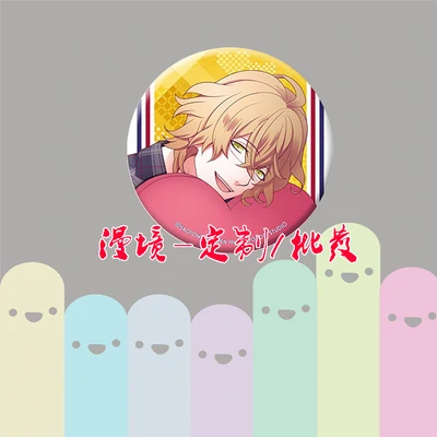 7 1 шт. 58 мм анимационный значок Uta No Prince Sama Ichinose Tokiya Ittoki Otoya Tsukimiya Ringo значок аниме брошь значки на булавке - Окраска металла: 7
