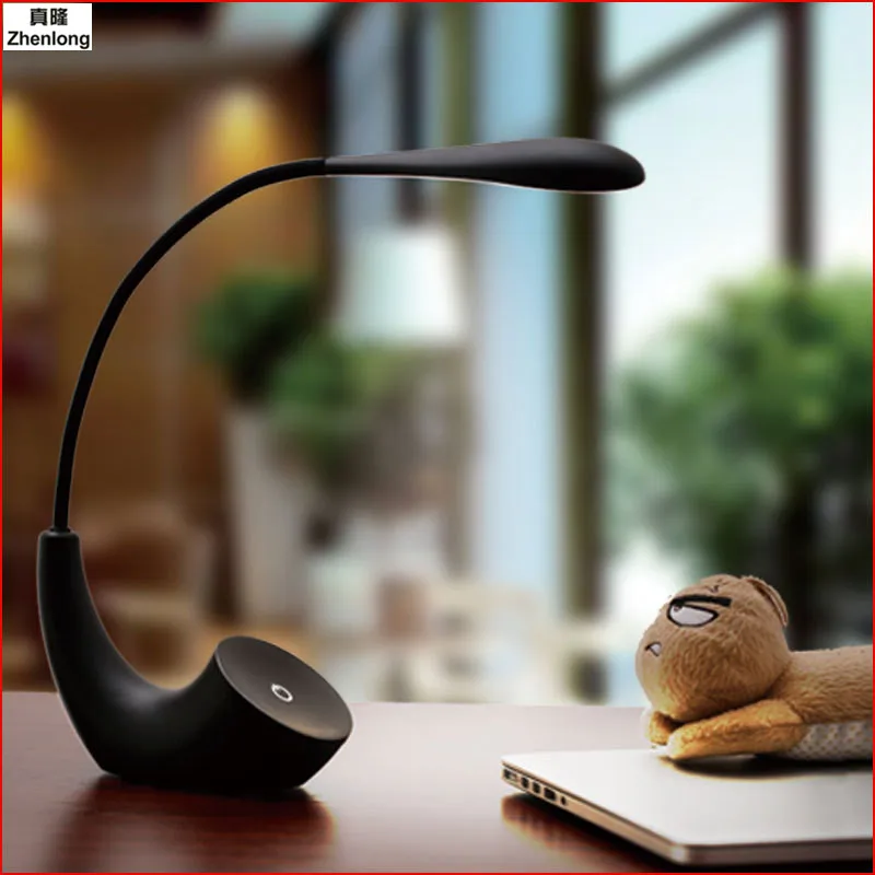 USB перезаряжаемые светодиодные настольные лампы Регулируемая лампа для чтения