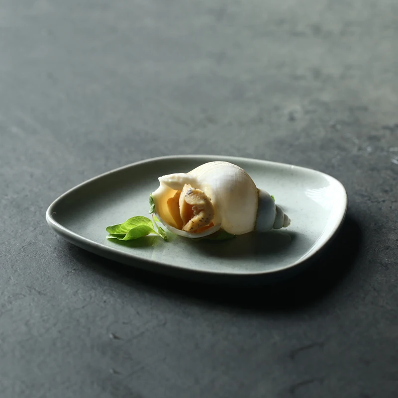 Керамическая тарелка столовая посуда для ресторана Западная тарелка|Блюдца и