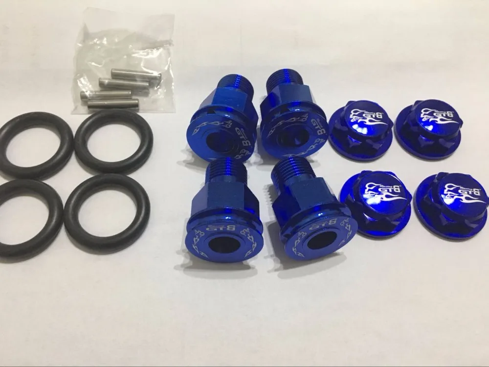 Переходник для колесной гайки и оси GTB Losi 5ive T V1.0 V2.0 DTT Rovan LT KMx2 1/5 RC Car|1/5 rc|adapter nutrc wheel