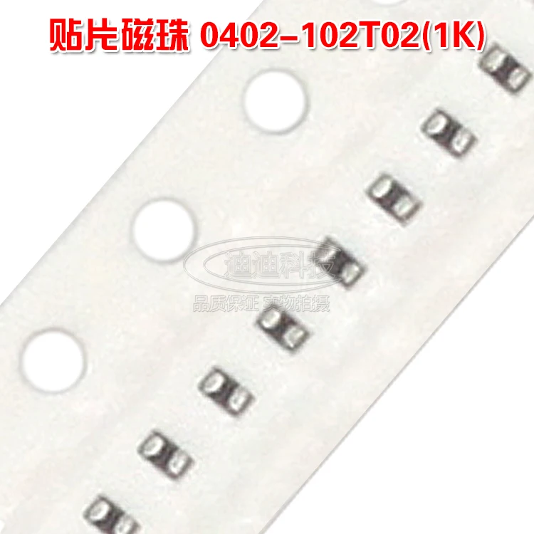 

Chip beads 0402 1K 200mA Accuracy 25% 100MHz 1005KF 102T02 1000 Euro