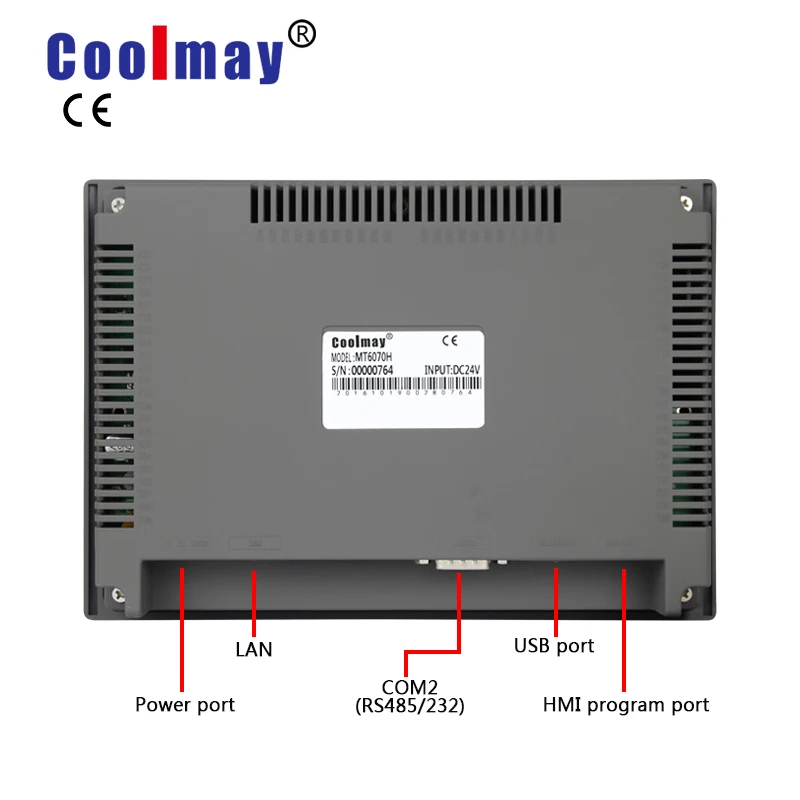 Coolmay MT6070H высококачественный программируемый hmi дисплей 800*480 сенсорный экран