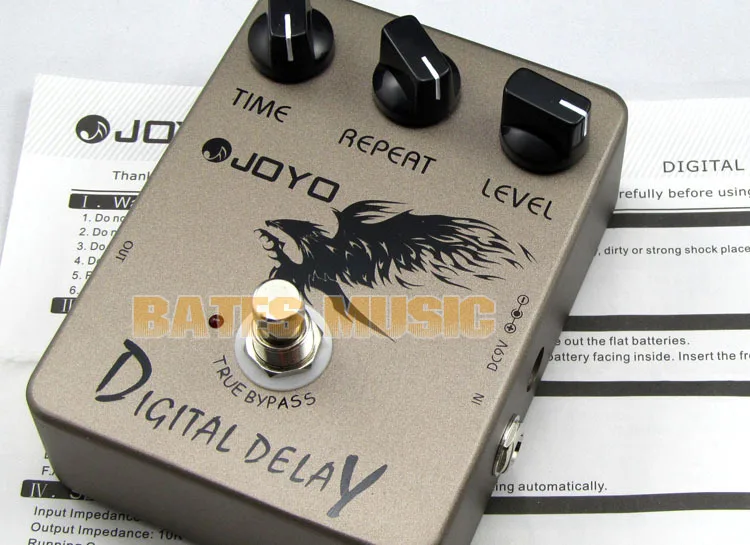 JOYO JF 08/Guitar Педаль Эффектов Цифровой Задержки электрический басовые эффекты