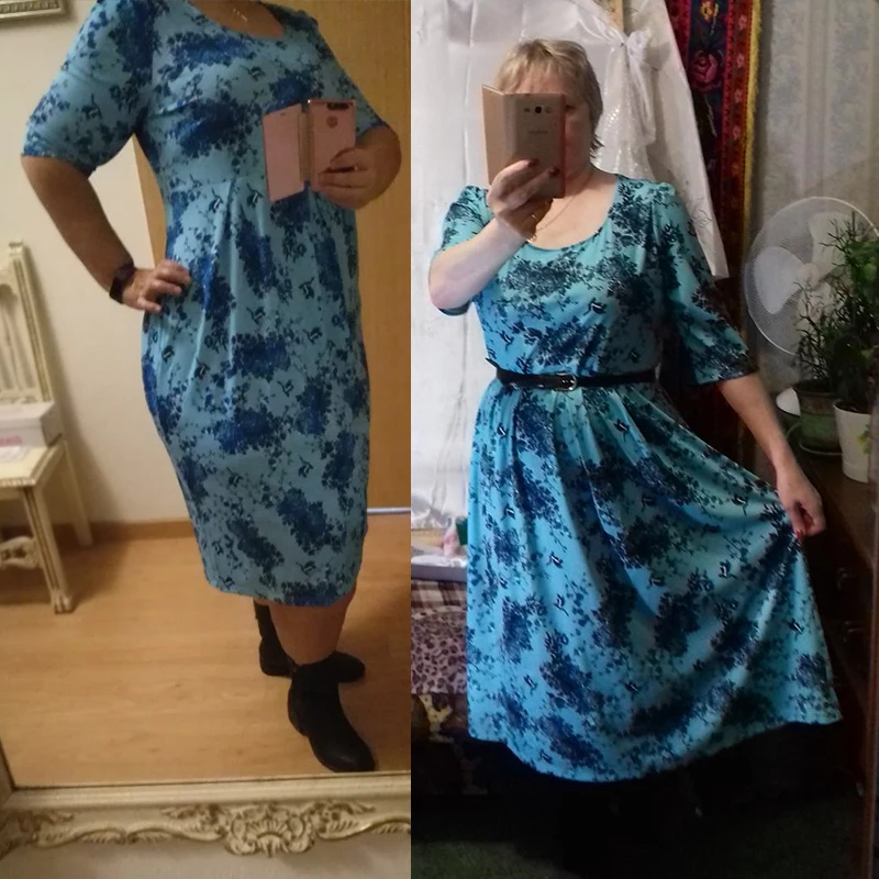 Женское платье с цветочным принтом большие размеры|vestidos plus|dress vestidosfemale office dresses |