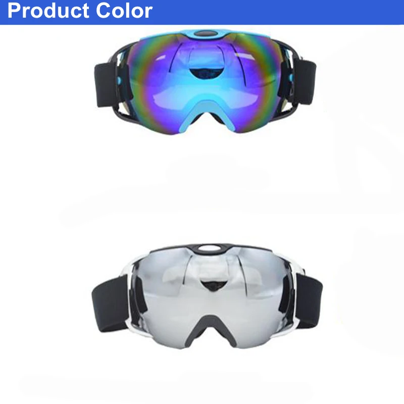 Маска для дайвинга противотуманные очки двойные линзы лыжные с одной