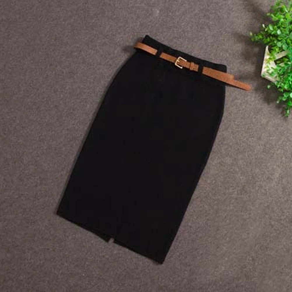 Женская облегающая юбка-карандаш с высокой талией летняя 2018 | одежда