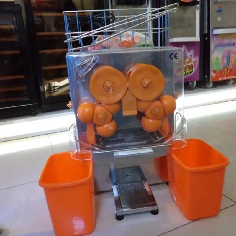 

110V/220V commercial automatic fresh fruit oranges juicer juice extractor