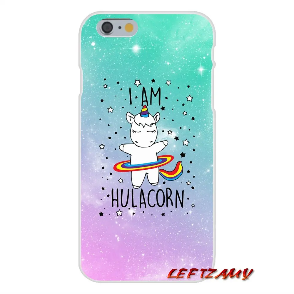 Для iPhone X XR XS MAX 4 4S 5 5S 5C SE 6 6S 7 8 Plus ipod touch Чехлы для мобильных телефонов Kawaii Единорог