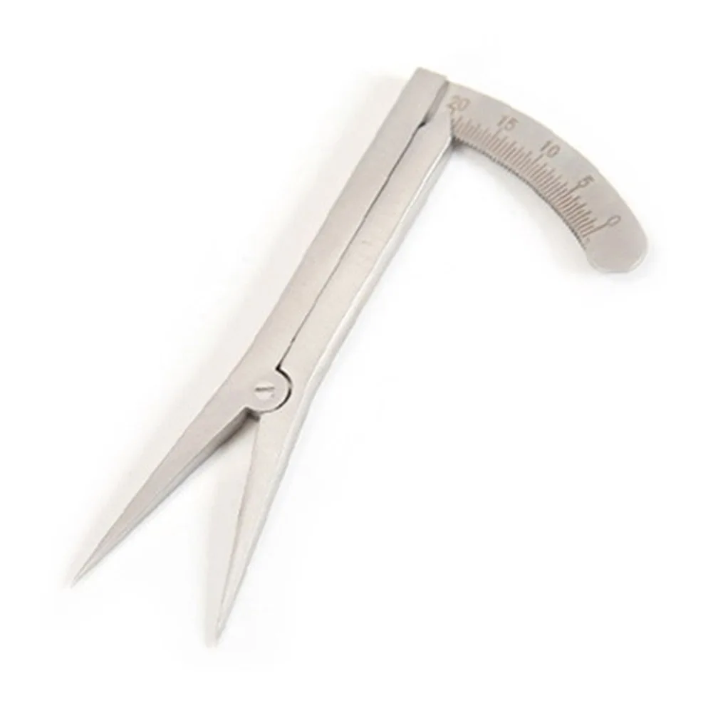Crossed Line DIY Spacing Gauge Professional Creaser Edge Ranging Manual Leather Tool Portable Mini Adjustable Craft Blank Holder | Дом и сад