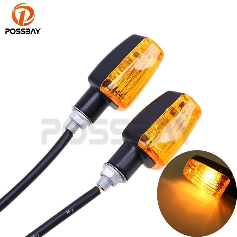 Posbay мотоцикл поворотники светильник индикатор светодиодный мигалка для Honda Suzuki Harley Kawasaki Moto мигалка светильник s