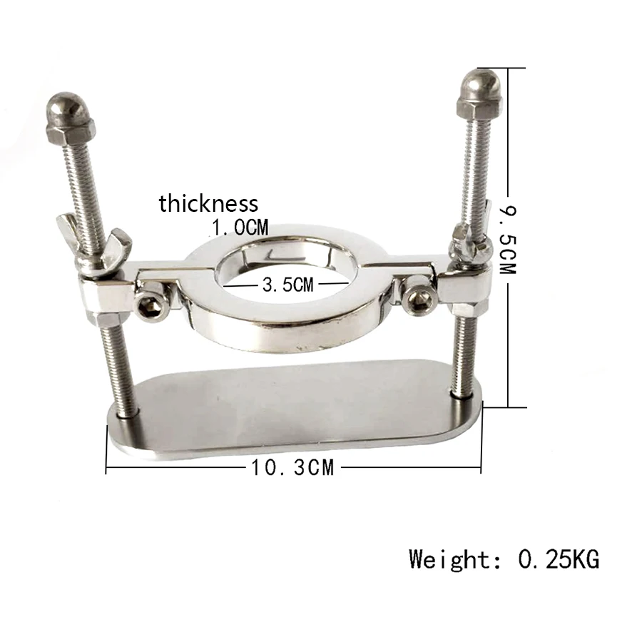 QRTA Мужская насадка Мяч Дробилки приспособление Нержавеющая сталь носилки яичка