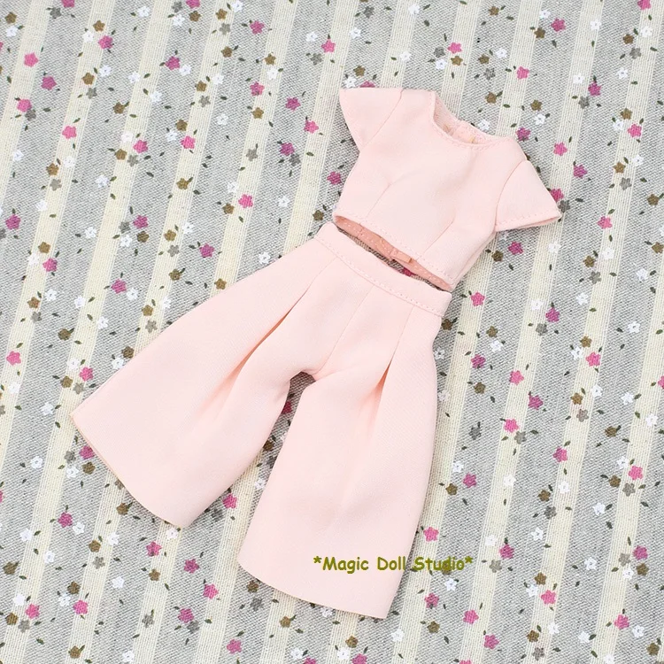 Новинка 2018 кукольные наряды [MG288] Neoblythe комплект из короткого топа и брюк для куклы