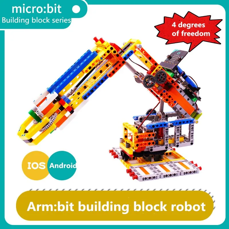 Micro:bit программируемый Φ Microbit Smart robot Maker учебный комплект|Детали и аксессуары| |