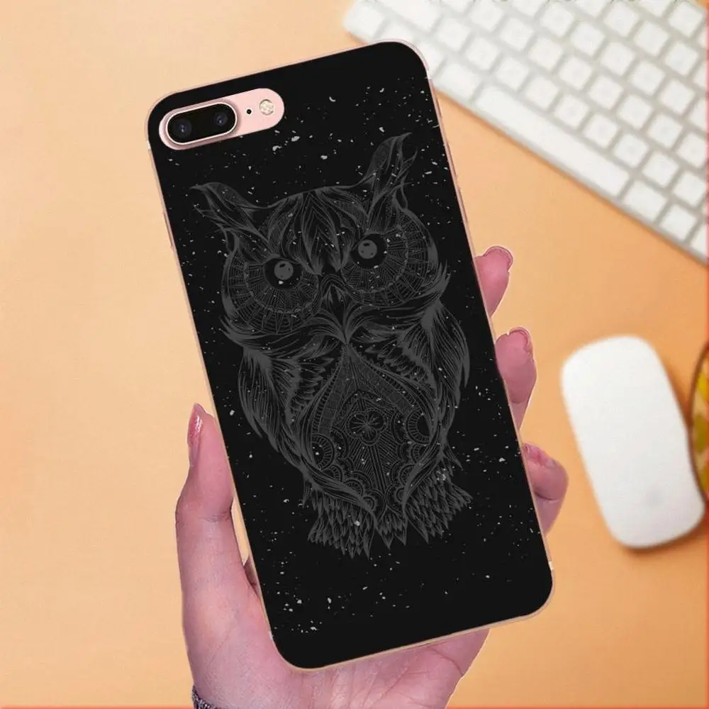 Милые мягкие силиконовые прозрачные чехлы из ТПУ для Apple iPhone X XS Max XR 4 5 5C 6 6S 7 8 Plus с
