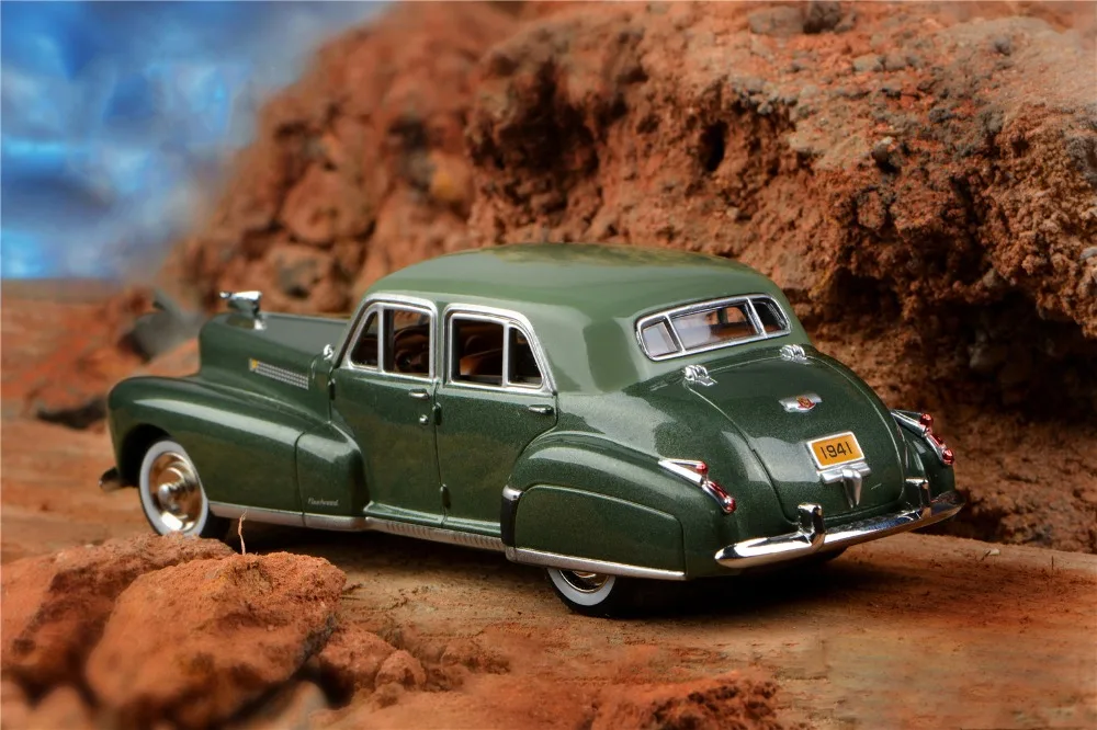 GFCC игрушки 1:43 1941 Cadillac Fleetwood серия Sixty модель автомобиля из специального сплава