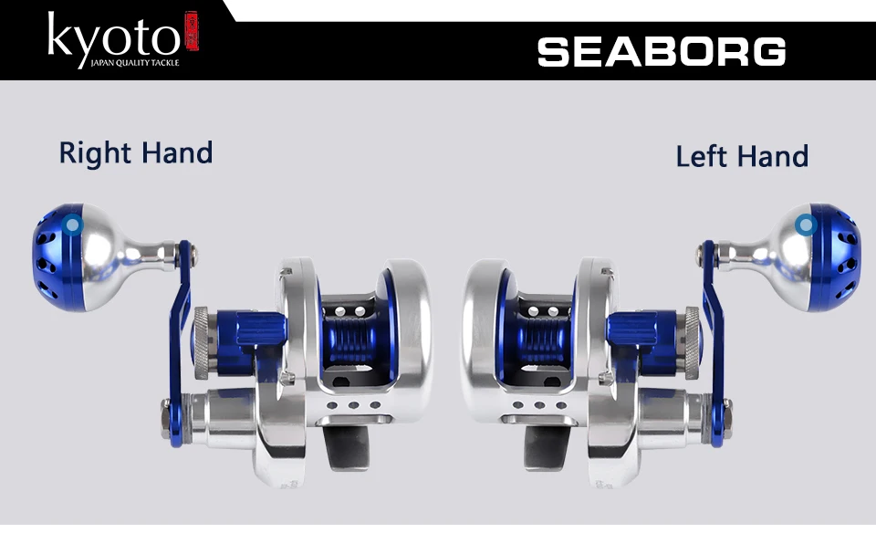 Бренд Seaborg/Bay отсадка CNC металлическая отсадка катушка медленная отсадка катушка надземная Катушка лодка катушка 11BB 25Kgs Drag power