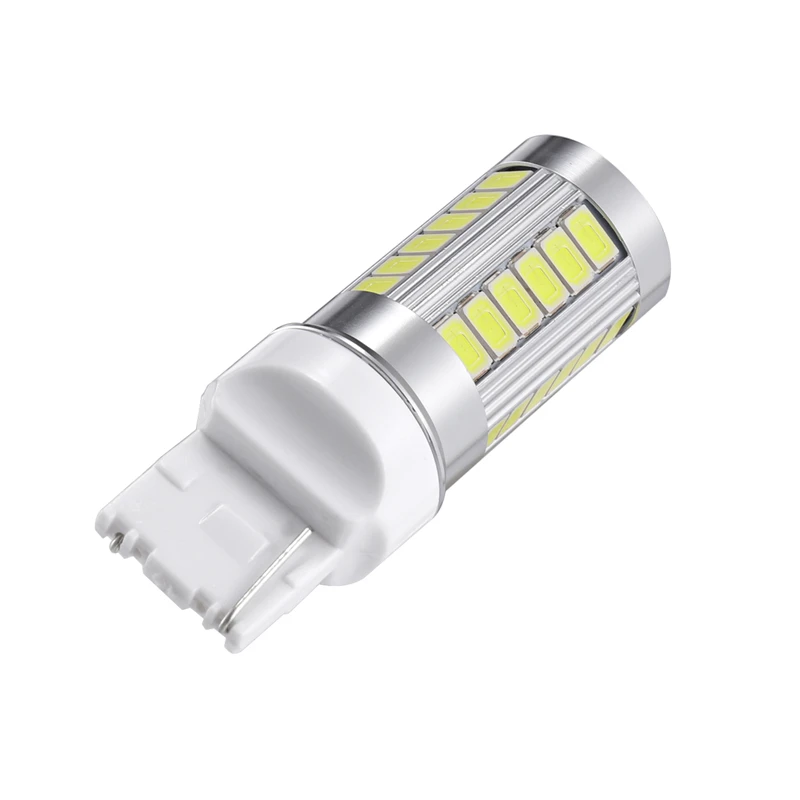 Oslamp 2шт T20 7440 W21W светодиодный автомобильный светильник s 33W автомобильные лампы