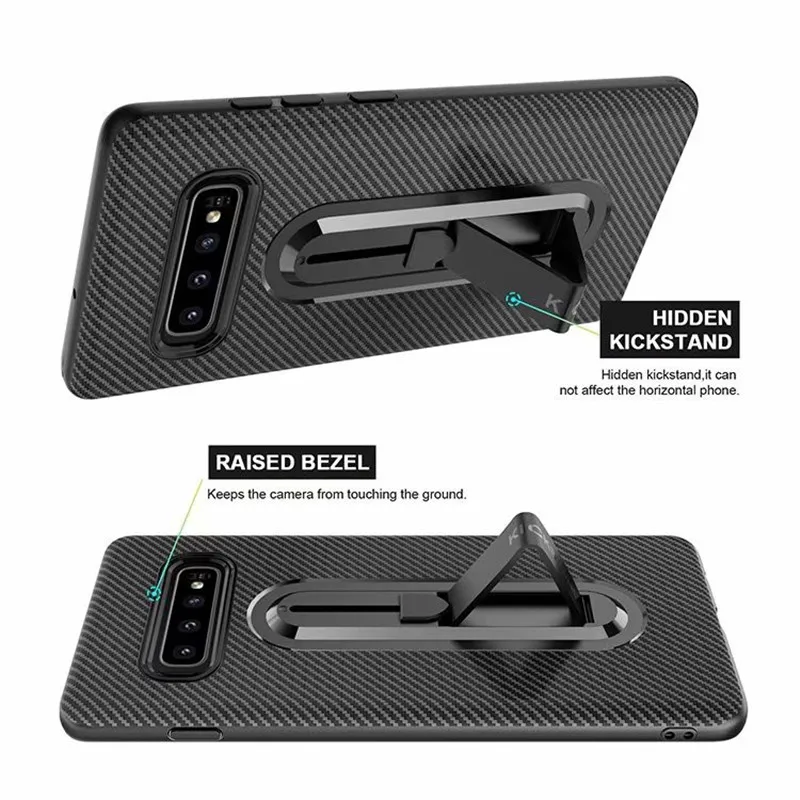 LUPHIE силикон из углеродного волокна крышка для samsung S10 S9 S8 плюс S10e S7 A6S A7 A8 A9 Мягкий ТПУ защитный противоударный чехол для телефона