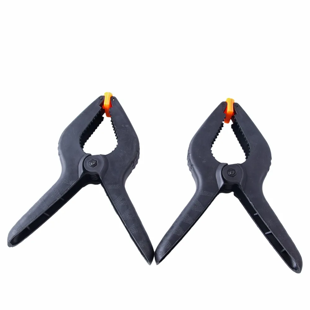 2 шт. 9 дюймов прочные хомуты Пластик нейлоновый пружинный зажим Тип деревянная