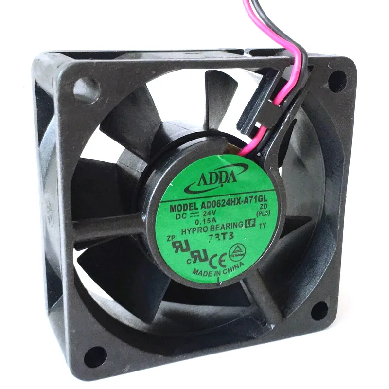 Оригинальный Для ADDA AD0624HX-A71GL DC24V 0.15A 60*60*25 мм инвертор Охлаждающий вентилятор |