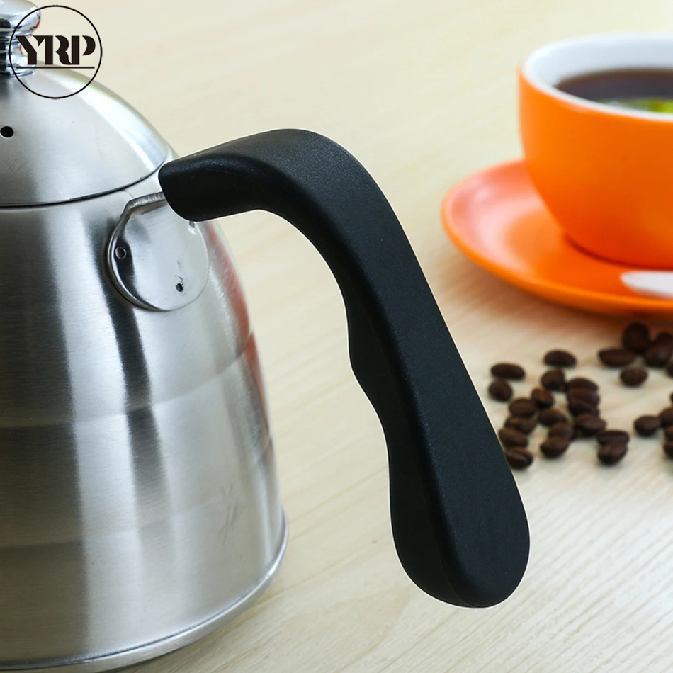 YRP900ML капельный чайник для кофе из нержавеющей стали ручка залейки с гусиной шеей
