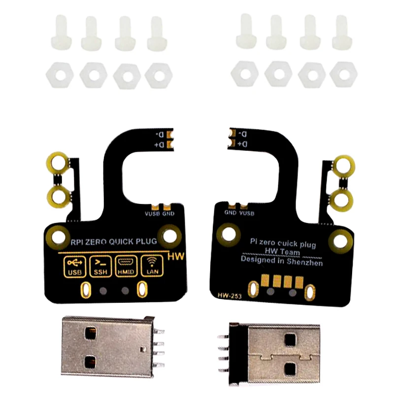2 шт. Micro Usb для Type A плата адаптера расширения источник питания Raspberry Pi Zero V1.3/Zero W