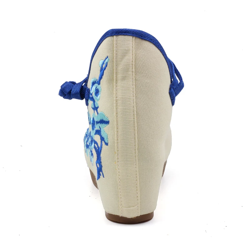 Женские туфли лодочки на танкетке в китайском стиле|shoe making|shoes batchshoe mesh |