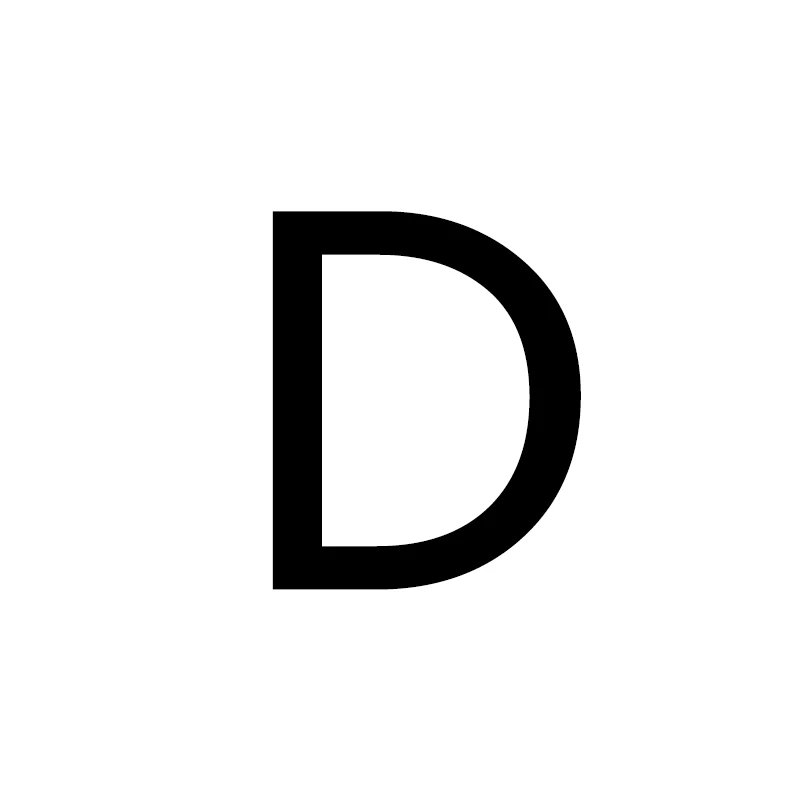 D Drive Safe красивый брелок/брелоки для пар/брелок с гравировкой/буквенный A-Z брелок/подарок для мужчины/подарок для друга - Цвет: D
