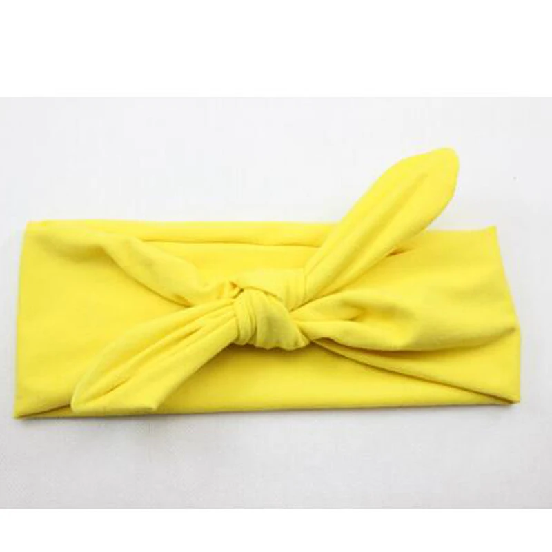 1PC New Headwear Cut Hair Bows Flower Headband Girls Bow Knot Headwrap Elastic Bands Accessories |