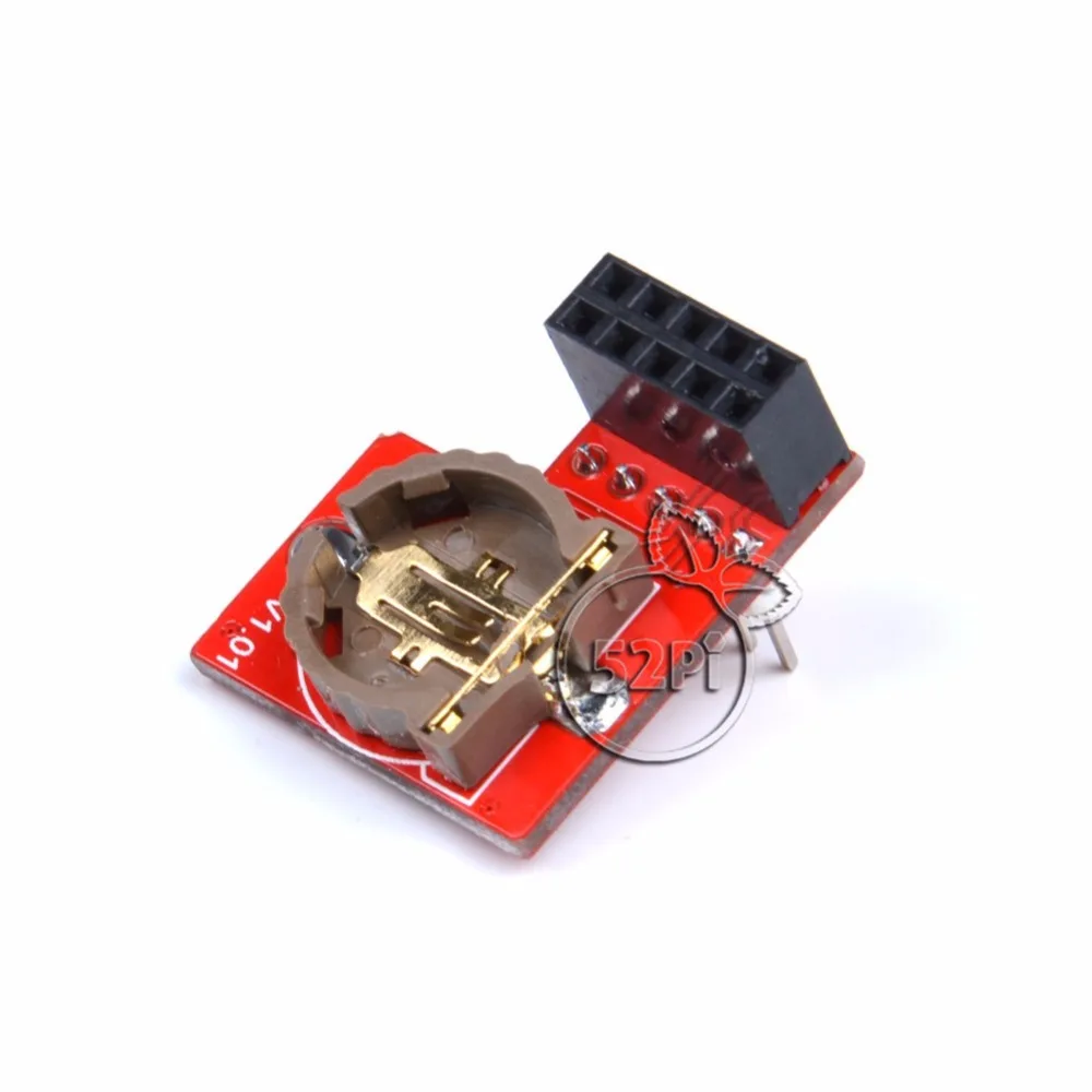 Оригинальный модуль 52Pi I2C RTC DS1307 высокоточный тактовый в режиме реального времени