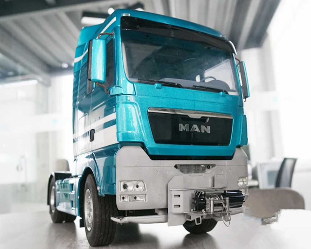 Электрическая лебедка с дистанционным управлением tamiya MAN actros монтажным