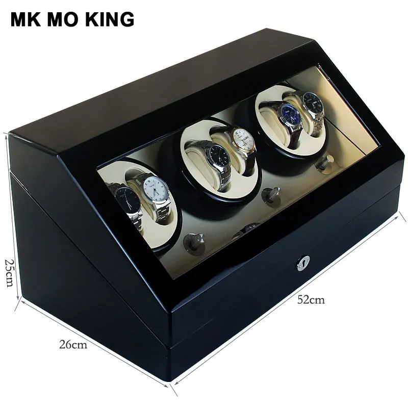 Чехол с деревянным дисплеем Автоматическая Подарочная коробка верхней цепочкой