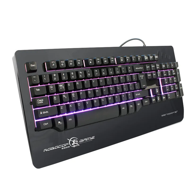 OMESHIN бренд 3 цвета сменная игровая Проводная клавиатура двойной режим