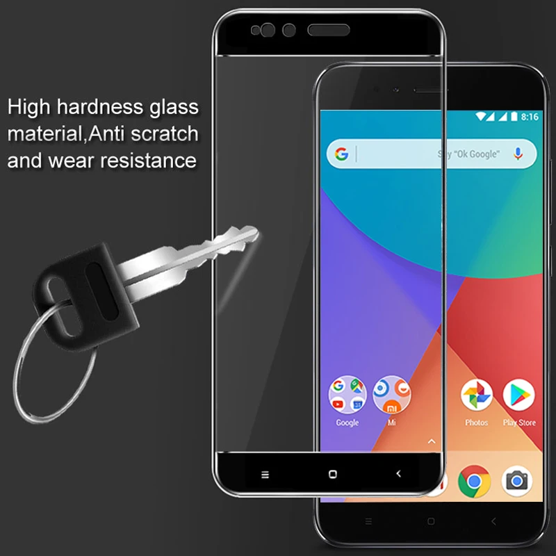 Xiaomi Mi A1 стекло Imak Полное Покрытие закаленное стекло Для Xiaomi Mi A1 защитное стекло на Xiomi MiA1 Mi A1(5X) 4ГБ 64ГБ 5.5"