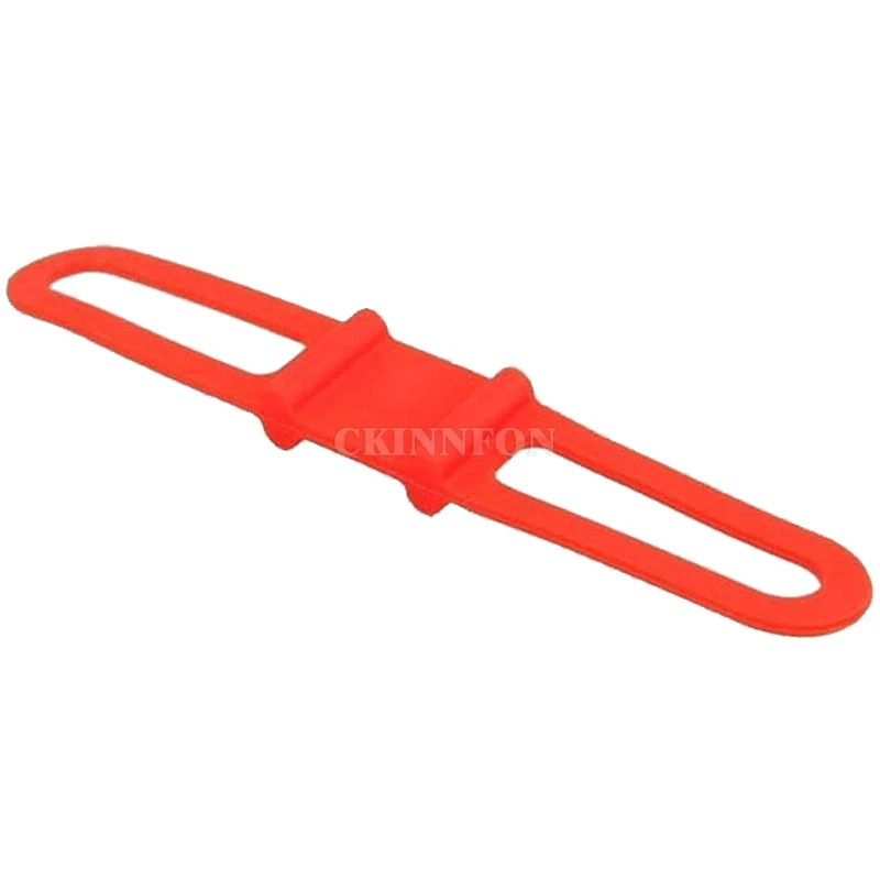 500 шт./лот велосипедный Силиконовый эластичный ремешок крепление для телефона