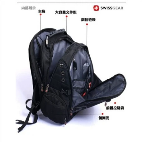 Лидер продаж! Фирменная новинка 2016 бизнес мужчины женщины рюкзак мешок полиэфира