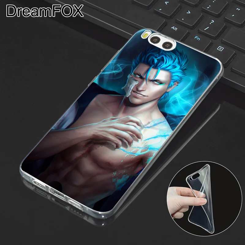 DREAMFOX M408 Bleach Cartoon Soft TPU Silicone Case Cover For Xiaomi Mi Note 2 3 4 5 6 8 SE M5 4C 4S 5C 5S 5X 6X A1 Plus |