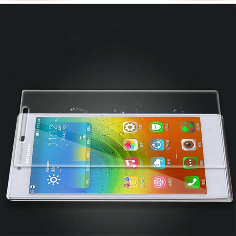 Закаленное стекло 2.5D 0 3 мм для Lenovo P70 защита экрана твердость 9H от царапин пленка P