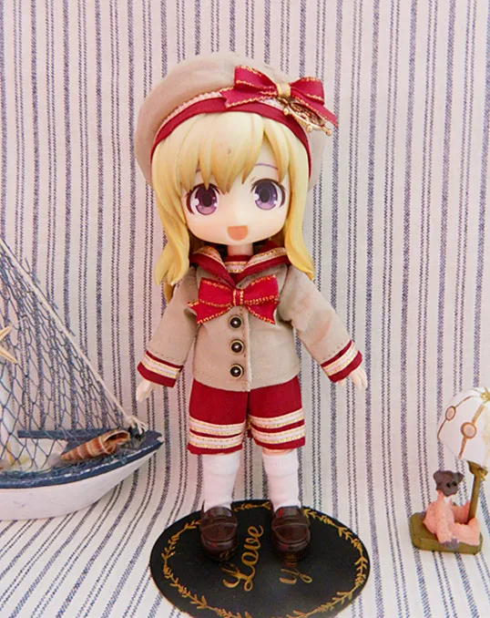Бесплатная доставка 3 шт./лот 1/12 BJD кукольная форма платье для OB11 Obitsu 11 одежда