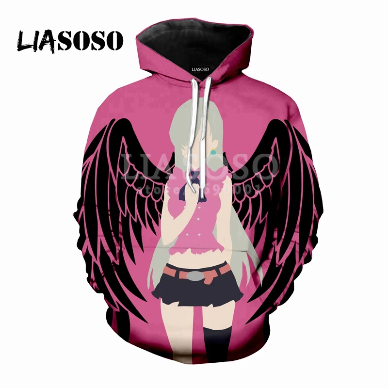 8 LIASOSO,, Seven Deadly Sins nanatsu no taizai, 3D принт, для женщин и мужчин, толстовки с капюшоном, свитера, пуловеры, Харадзюку, хип-хоп, X0546 - Цвет: 8